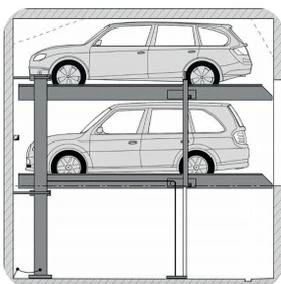 DAXLIFTER 2 Post Pit Parking Lift suppliers